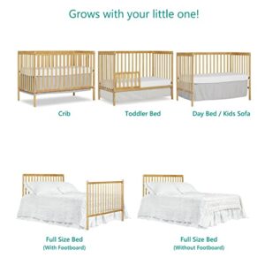 Dream On Me Synergy 5-In-1 Convertible Crib In Natural, Greenguard Gold Certified