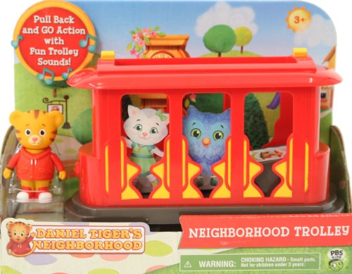 Daniel Tiger's Neighborhood Trolley with Daniel Tiger Figure, Single