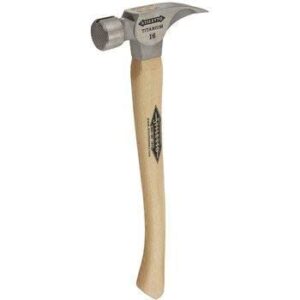 stiletto ti16mc ti 16 milled face hammer with a curved 18" hickory handle industrial, harware, tools, supply