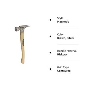 Stiletto Ti16MC Ti 16 Milled Face Hammer with a Curved 18" Hickory Handle Industrial, Harware, Tools, Supply