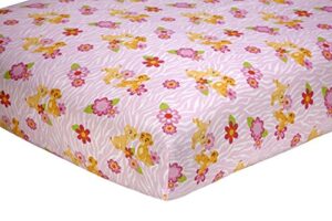 disney nala's jungle fitted sheet