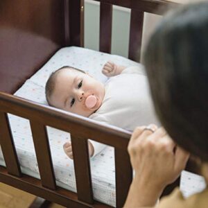 Baby Crib Mattress Bed Pad: Firm 17 X 31” Foam Bedding With Waterproof Vinyl Top