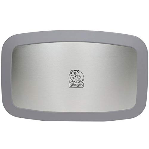 Koala Kare KB200-01SS Horizontal Baby Changing Station - Grey w/ Stainless Veneer