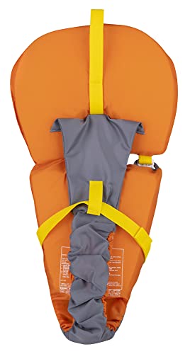 Full Throttle Infant Baby-Safe Life Jacket, Orange