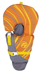 full throttle infant baby-safe life jacket, orange