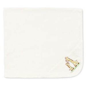 Little Me Baby Boys' Giraffe Swaddling Receiving Blanket