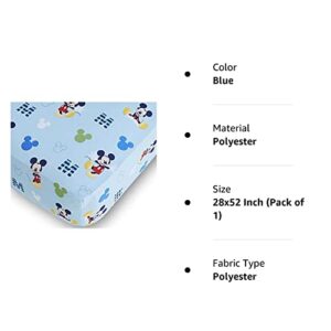 Disney Baby Mickey Mouse Fitted Crib Sheet