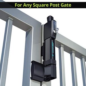 D&D Technologies ML3VPKA MagnaLatch Vertical Pull, Child & Pet Safety Magnetic Gate Latch and Lock, for Any Square Gate