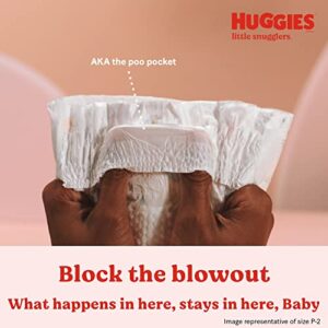 HUGGIES Little Snugglers Baby Diapers, Size Preemie, 30 Count, Convenience Pack (Packaging May Vary)