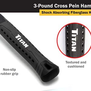 Titan 63004 3lb (48oz) Cross Peen Hammer