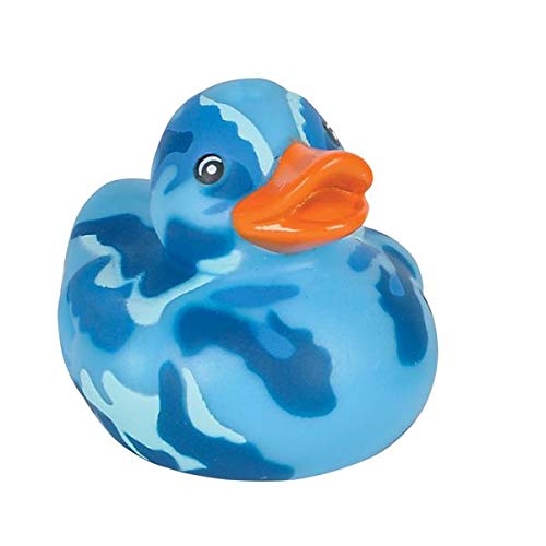 Rhode Island Novelty 2 Inch Camouflage Rubber Duckies, One Dozen Assorted