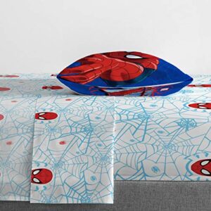 Marvel Spiderman 'Regulator' Toddler 4 Piece Bed Set