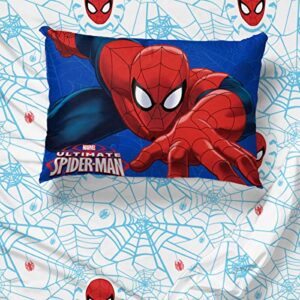 Marvel Spiderman 'Regulator' Toddler 4 Piece Bed Set