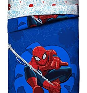 Marvel Spiderman 'Regulator' Toddler 4 Piece Bed Set