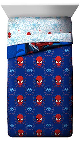 Marvel Spiderman 'Regulator' Toddler 4 Piece Bed Set