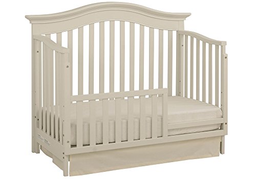 Baby Cache Toddler Bed Guard Rail, Montana Collection, Glazed White