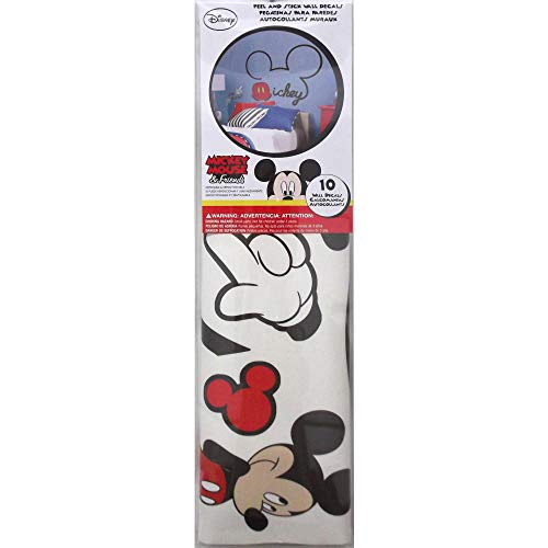 RoomMates RMK2560GM Disney All About Mickey Mouse Peel and Stick Wall Decals