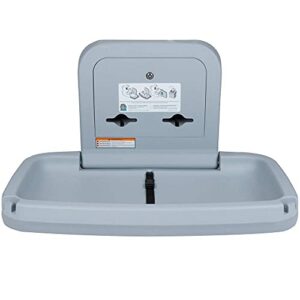 Horizontal Baby Changing Station, Gray