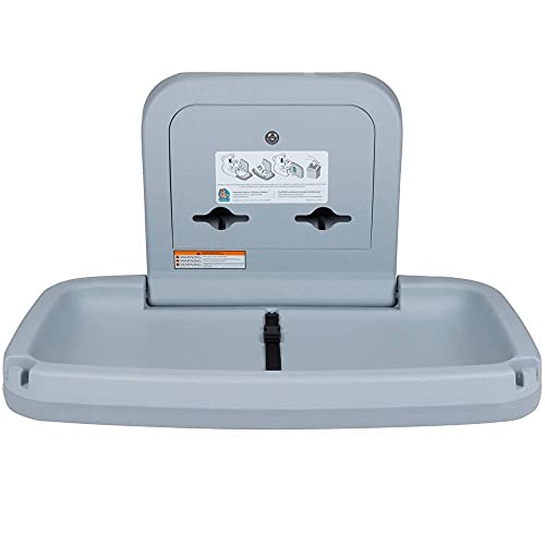 Horizontal Baby Changing Station, Gray