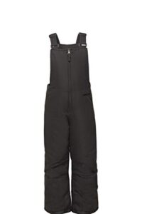 arctix infant/toddler chest high snow bib overalls, charcoal, 2t