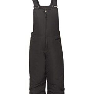 Arctix Infant/Toddler Chest High Snow Bib Overalls, Charcoal, 2T