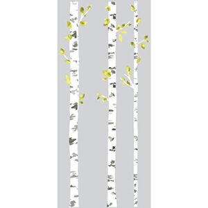 roommates rmk2662gm birch trees peel and stick giant wall decals