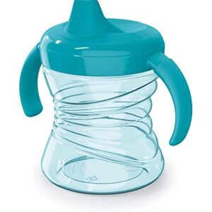 First Essentials by NUK Acrylic Fun Grips Soft Spout Trainer Cup, 7 oz.