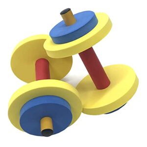 redmon for kids fun and fitness dumbbell set, multicolor, 10 piece