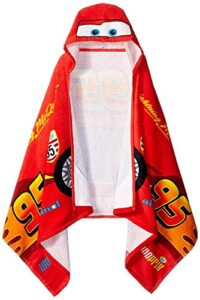 disney/pixar cars ‘tune up’ hooded cape towel, 22” x 51”