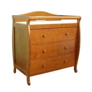 afg grace changing table - pecan