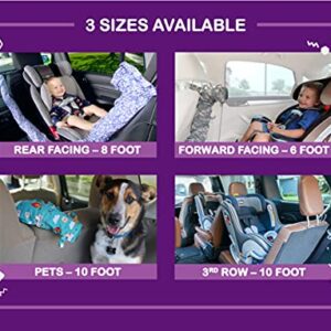 The Noggle-Making The Backseat Cool Again-Quick & Easy to Use Car Travel Accessories for a Comfy Ride Summer or Winter-Air Vent Extender Hose Directs Cool or Warm Air to Your Kids - 8ft, Black Ice