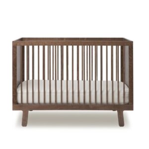 oeuf sparrow crib, walnut