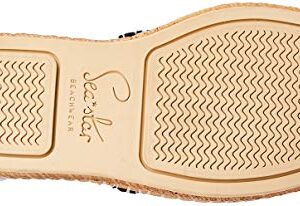 Sea Star Beachwear Beachcomber Espadrille Water Shoe (Toddler/Little Kid/Big Kid) Navy/White Microstripe 1 Little Kid M