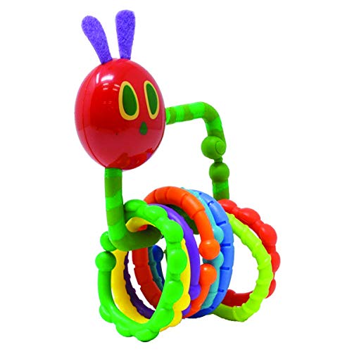 World of Eric Carle, The Very Hungry Caterpillar Rattle Teether with Links