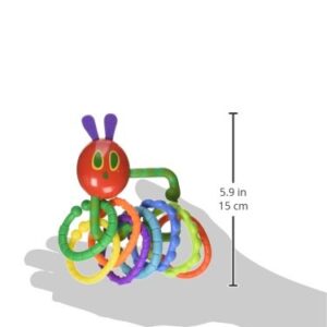 World of Eric Carle, The Very Hungry Caterpillar Rattle Teether with Links