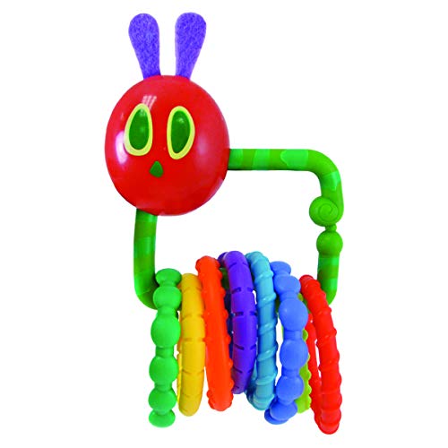 World of Eric Carle, The Very Hungry Caterpillar Rattle Teether with Links