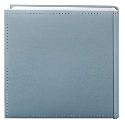 Pioneer Photo Albums DA-200COLB/B 200-Pocket Embossed Baby Leatherette Frame Cover Album for 4 by 6-Inch Prints, Blue