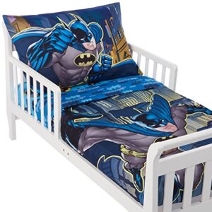 Batman 4 Piece Toddler Bedding Set