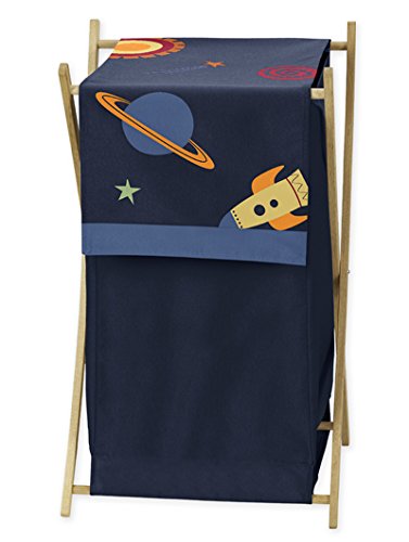 Baby Children Kids Clothes Laundry Hamper for Space Galaxy Rocket Ship Bedding Set