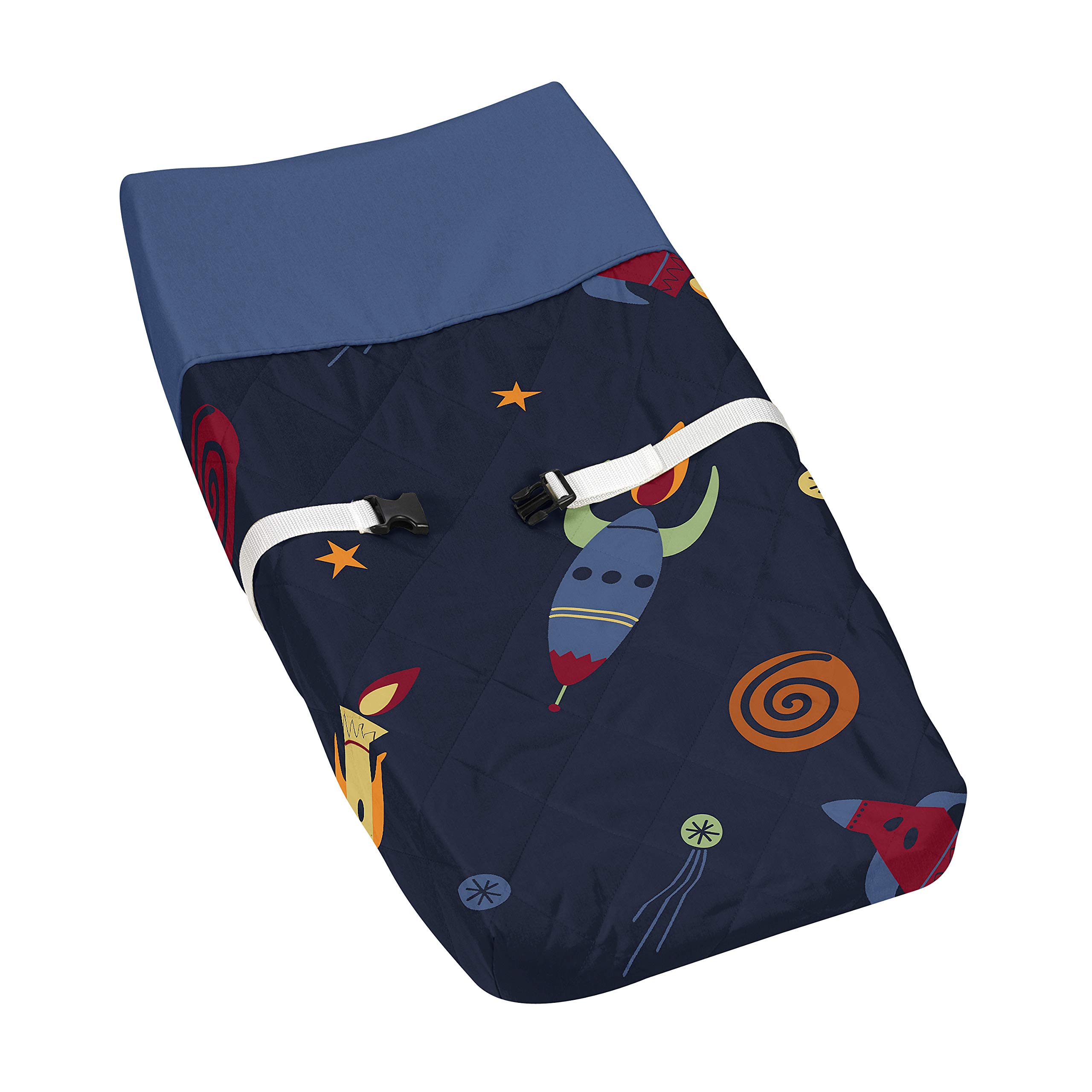 Galactic Planets Baby Changing Pad Cover for Space Galaxy