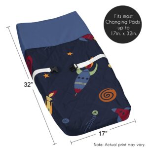 Galactic Planets Baby Changing Pad Cover for Space Galaxy