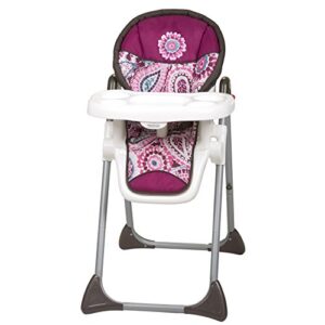 baby trend sit right high chair, paisley