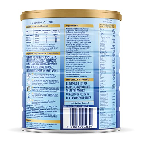 Aptamil Gold+ ProNutra Biotik Stage 1 Infant Formula– 31.7 oz.