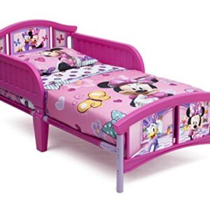 Delta Children Plastic Toddler Bed, Disney Minnie Mouse