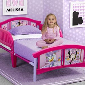 Delta Children Plastic Toddler Bed, Disney Minnie Mouse