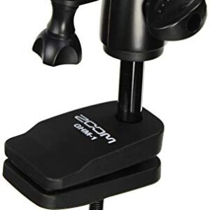 Zoom GHM-1 Guitar Headstock Mount, Flat Clamp Mount, Designed to be Used With Q2n, Q2n-4K, Q4, Q4n, and Q8