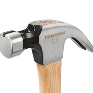 TEKTON 16 oz. Hickory Handle Magnetic Head Claw Hammer | 30303