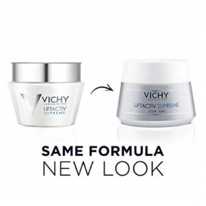 Vichy LiftActiv Supreme Anti Aging Face Moisturizer, Anti Wrinkle Cream, Firming and Hydrating Cream to Smoothe Skin, Day Cream Suitable for Sensitive Skin , 1.69 Fl Oz (Pack of 1)