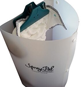 Spray Pal - Original Cloth Diaper Sprayer Splatter Shield - Pre-Rinse Messy Laundry with Diaper Sprayer or Hand Held Bidet - Prevent Mess The Easy Way