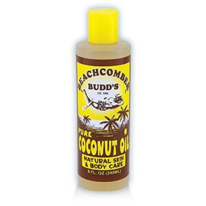 hawaiian beachcomber budd pure coconut oil 8 oz. scented 8 bottles